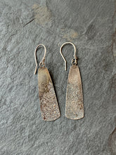Load image into Gallery viewer, Fused Silver Galaxy Earrings
