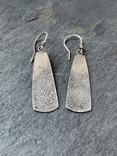 Load image into Gallery viewer, Fused Silver Galaxy Earrings
