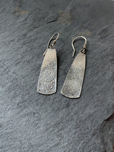 Load image into Gallery viewer, Fused Silver Galaxy Earrings
