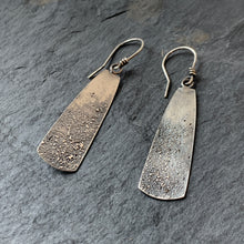 Load image into Gallery viewer, Fused Silver Galaxy Earrings
