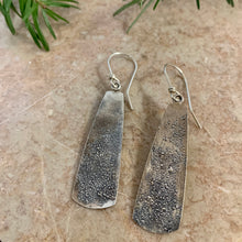 Load image into Gallery viewer, Fused Silver Galaxy Earrings
